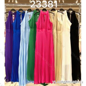 Kleid mit Knöpfen und geknöpften Damen (uni s-m) ITALIAN FASHION IM2203948