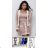 Elegantes Hemd Langarm Damen Kleid (S / M ONE SIZE) ITALIAN FASHION IMWY21734
