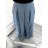 Langer Damenrock in der Taille für Flip Flops (UNI S-L) ITALIAN FASHION IM420027
