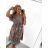 Damen Langarmkleid (S / M ONE SIZE) ITALIAN FASHION IMM211555