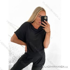 Kurzarm-T-Shirt für Damen (UNI S-M) ITALIAN FASHION IMM20308