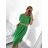 Sommer Midi Kurzarm Sommerkleid (S / M / L ONE SIZE) ITALIAN FASHION IMWA222563