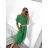 Sommer Midi Kurzarm Sommerkleid (S / M / L ONE SIZE) ITALIAN FASHION IMWA222563