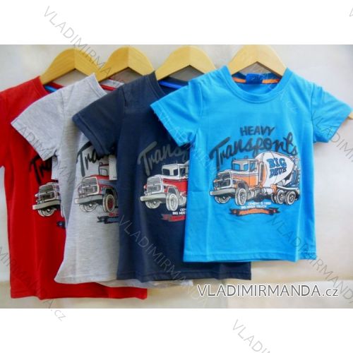 T-Shirt Kurzarm Baumwolle Jungen Baumwolle (98-134) VOGUE IN 75201
