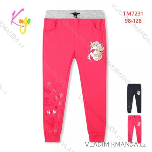 T-Shirt mit langen Ärmeln Kinder Mädchen Mädchen (98-128) KUGO JC0720