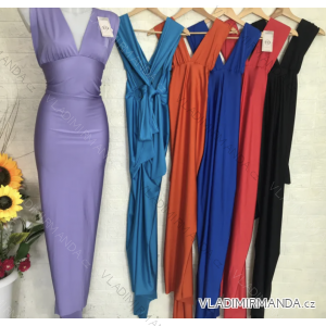 Elegantes ärmelloses Sommerkleid für Damen (Einheitsgröße S/M) ITALIAN FASHION IMPGM232675