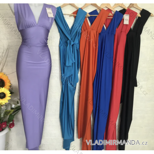 Elegantes ärmelloses Sommerkleid für Damen (Einheitsgröße S/M) ITALIAN FASHION IMPGM232675