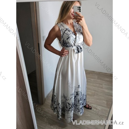 Gestrickter Rollkragenpullover für Damen mit langen Ärmeln (Einheitsgröße S/M) ITALIAN FASHION IM323001 S/M weiß