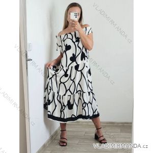Sommerkleid Kurzarm Damen (uni sl) ITALIENISCHE Mode IM818063