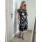 Sommerkleid Kurzarm Damen (uni sl) ITALIENISCHE Mode IM818063