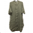 Übergroßes Hemdkleid für Damen in Übergröße mit 3/4-Ärmeln (L/XL/2XL Einheitsgröße) ITALIAN FASHION IM723ANNA