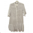 Kurzärmliges Sommerkleid aus Baumwolle für Damen (Einheitsgröße S/M) ITALIAN FASHION IM722253