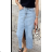 Langer Jeansrock für Damen (Einheitsgröße S/M) ITALIAN FASHION IMPDY23LMDY0119