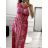 Šaty košilové dlouhý rukáv dámské (S/M ONE SIZE) ITALSKÁ MODA IMB23H03 dunkelblau XL/2XL