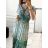 Sommerliches Icecool-Kleid für Damen mit Ärmeln (M/L, XL/2XL) AINUOSI ITALIAN FASHION IMB239922