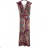 Langes Sommer Damenkleid (uni s-m) ITALIAN FASHION IMM20119