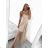 Elegantes ärmelloses Tüllkleid für Damen (Einheitsgröße S/M) ITALIAN FASHION IMM22Q52235A/UL