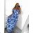 Sommer-Carmen-Langkleid für Damen SANTORINI (S/M EINHEITSGRÖSSE) ITALIAN FASHION IMPBB2323598