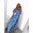 Langes Sommer-Carmenkleid für Damen SANTORINI (S/M ONE SIZE) ITALIAN FASHION IMPBB2323598/DUR