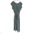 Langes Sommerkleid für Damen mit kurzen Ärmeln (XL/2XL EINHEITSGRÖSSE) ITALIAN FASHION IMWGM232000XL
