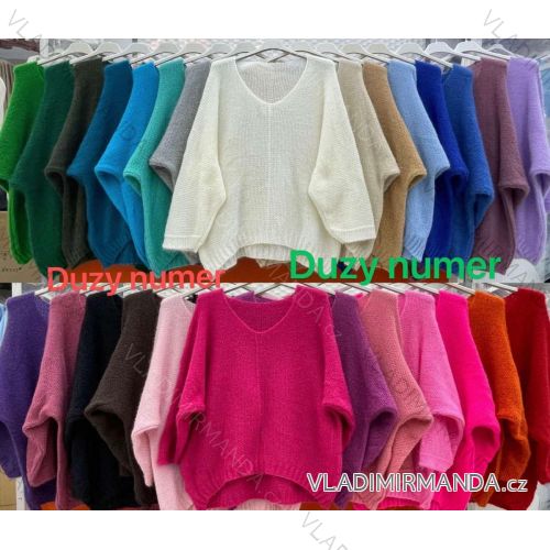 Sommerkleid Langarm geblümte Damen (UNI S / L) ITALIAN FASHION IMK20150