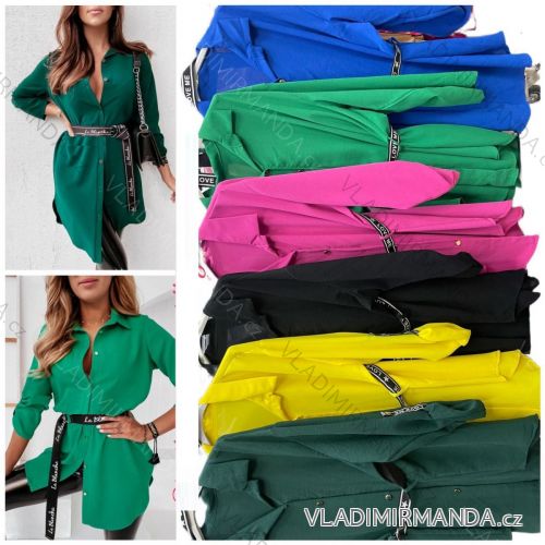 Kurzärmliges Damenkleid in Übergröße (3XL/4XL ONE SIZE) ITALIAN FASHION IMWT23201