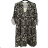 Kurzärmliges Sommerkleid für Damen (S / M ONE SIZE) ITALIAN FASHION IMWB22017