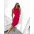 Ärmelloses Kleid aus eleganter Sommerspitze für Damen (Einheitsgröße S/M) ITALIAN FASHION IM923050 S/M weiß
