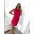 Ärmelloses Kleid aus eleganter Sommerspitze für Damen (Einheitsgröße S/M) ITALIAN FASHION IM923050 S/M weiß