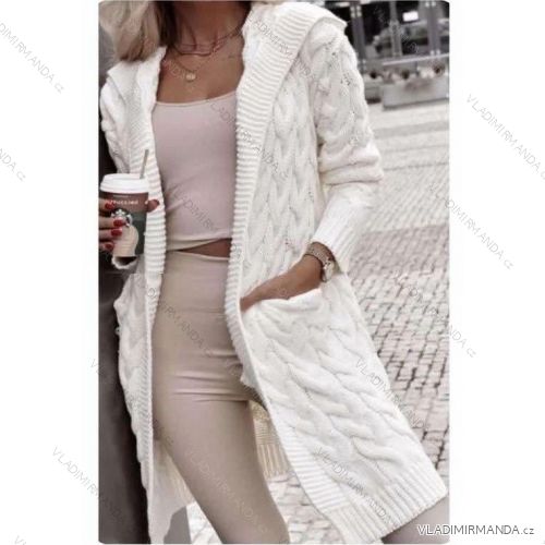 Damen-Strickjacke mit langen Ärmeln (Einheitsgröße S/M) ITALIAN FASHION IMWD232741