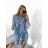 Spanisches Sommer-Langarmkleid für Damen (S/M/L/XL Einheitsgröße) INDIAN FASHION IMPEM23CA890A