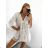 Šaty letní boho krajkové na ramínka dámské (S/M ONE SIZE) ITALSKÁ MÓDA IMPSH235559