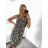 Kurzes ärmelloses Sommerkleid für Damen von Icecool (S / M ONE SIZE) ITALIAN FASHION IMM21694 S/M braun