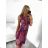 Kurzes ärmelloses Sommerkleid für Damen von Icecool (S / M ONE SIZE) ITALIAN FASHION IMM21694 S/M braun