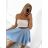 Kurzer Damenrock (S/M ONE SIZE) ITALIAN FASHION IMPBB238862kt