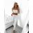 Lange Damenhose (Einheitsgröße S/M) ITALIAN FASHION IMPLI228115 -   grüne Erbse -   S / M