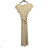 Langer, eleganter Kurzarm-Overall für Damen (S/M EINHEITSGRÖSSE) ITALIAN FASHION IMWCC232642