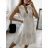 Ärmelloses Spitzen-Hemdkleid für Damen (S/M EINHEITSGRÖSSE) ITALIAN FASHION IMWGB232314 S/M weiß