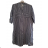 Hemdkleid Oversize Kurzarm Damen Übergröße (XL/2XL ONE SIZE) ITALIAN FASHION IM723004