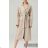Flauschiger Langarmmantel für Damen (S/M EINHEITSGRÖSSE) ITALIAN FASHION IMWC232779