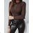 Damen-Langarmpullover (S/M EINHEITSGRÖSSE) ITALIAN FASHION IMWAD232792