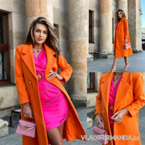 Flauschiger Langarmmantel für Damen (S/M EINHEITSGRÖSSE) ITALIAN FASHION IMWAK23EB24052