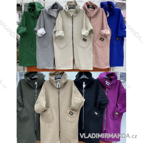 Langarm-Hemdkleid für Damen (Einheitsgröße S/M) ITALIAN FASHION IMWGM23447