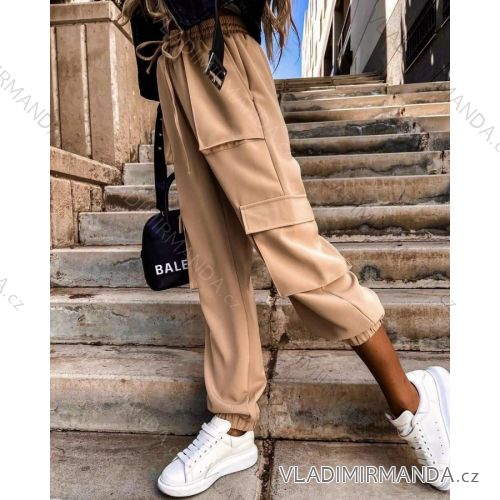 Damenhose mit langen Taschen (S/M EINHEITSGRÖSSE) ITALIAN FASHION IMWKK232876