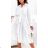 Langes Hemdkleid für Damen mit langen Ärmeln (S/M EINHEITSGRÖSSE) ITALIAN FASHION IMWGB232895