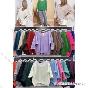 Damen Langarm Pullover (S / M / L Einheitsgröße) ITALIAN FASHION IMWA214327