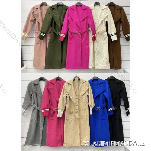 Flauschiger Damenmantel (Einheitsgröße S/M) ITALIAN FASHION IMWKK223668