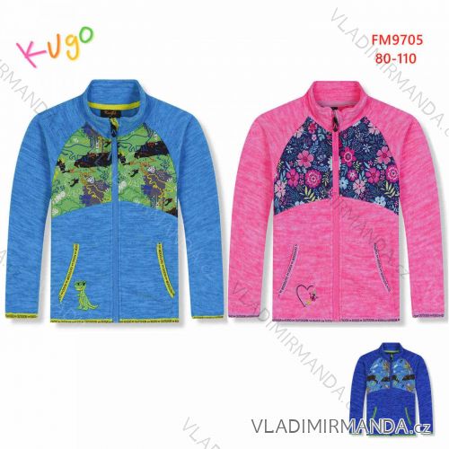 Gefütterte Weste für Kinder und Jungen mit Baumwollfutter (98-128) KUGO B1208A