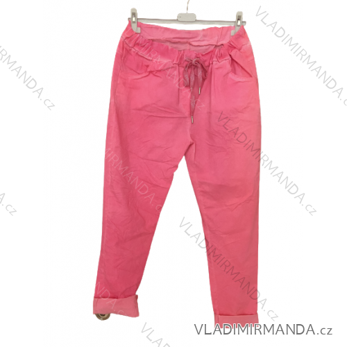 Lange Stretchhose für Damen in Übergröße (XL/2XL ONE SIZE) ITALIAN FASHION IMC22810