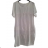 Freizeitkleid, klassisch, kurzärmelig, für Damen, Übergröße (L/XL/2XL, Einheitsgröße) ITALIAN FASHION IM723060